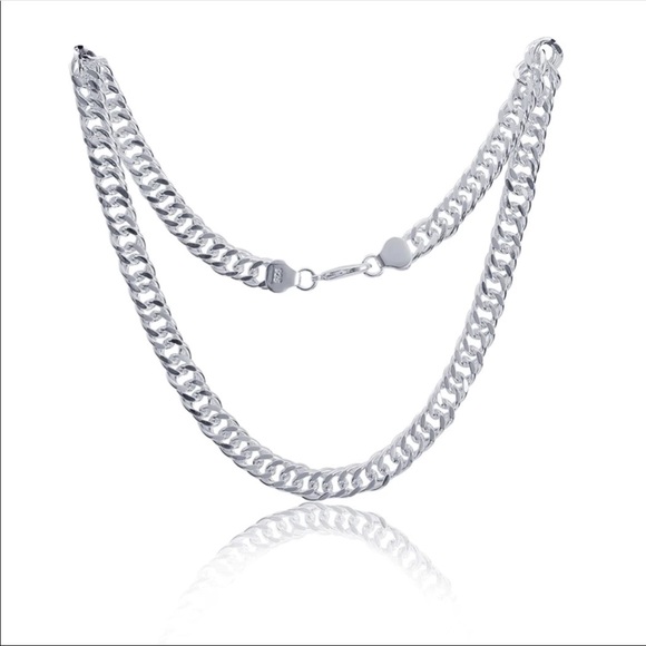 Necklaces for Men 10mm Long Chain Necklace Collier - Picture 2 of 7